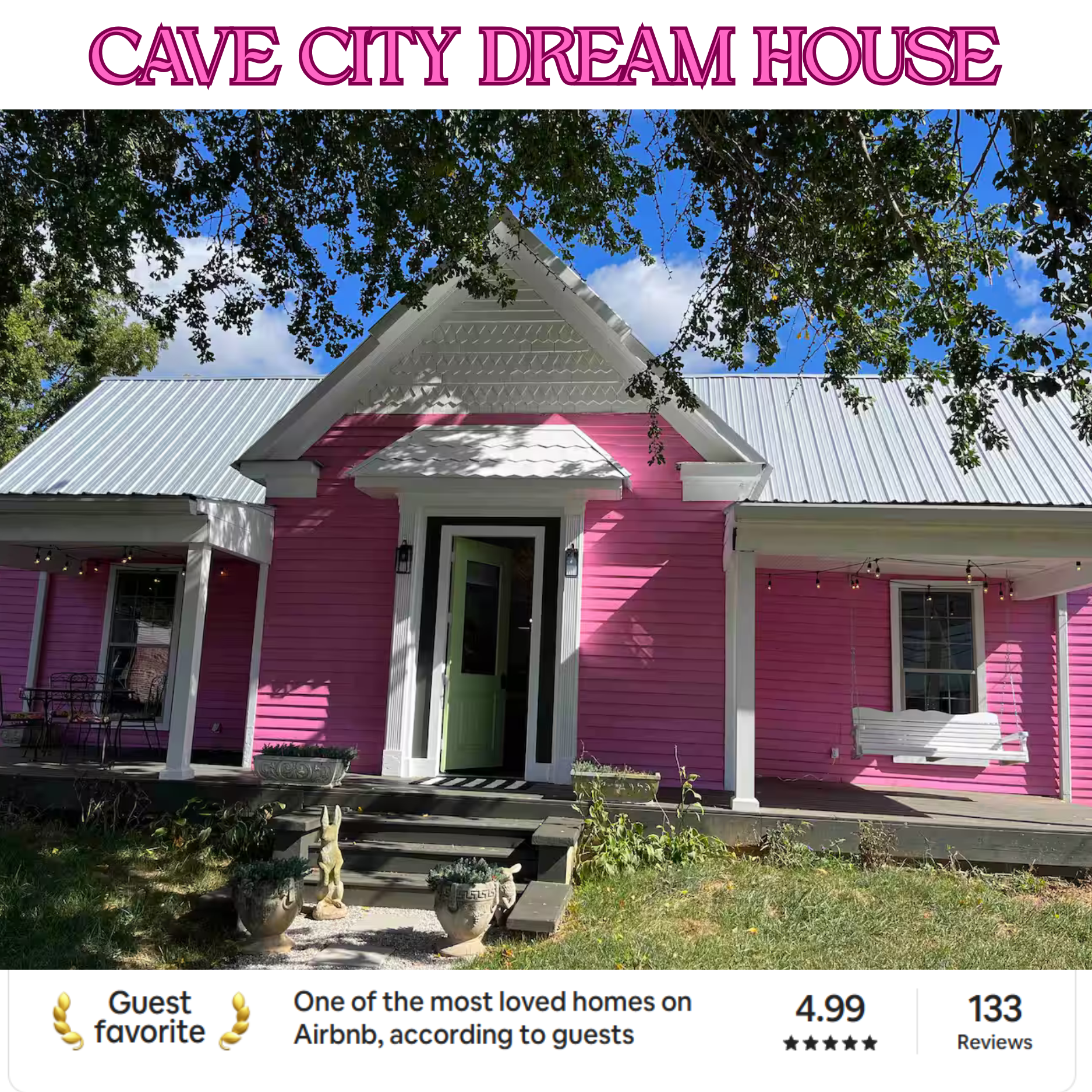 CAVE CITY DREAM HOUSE SITE